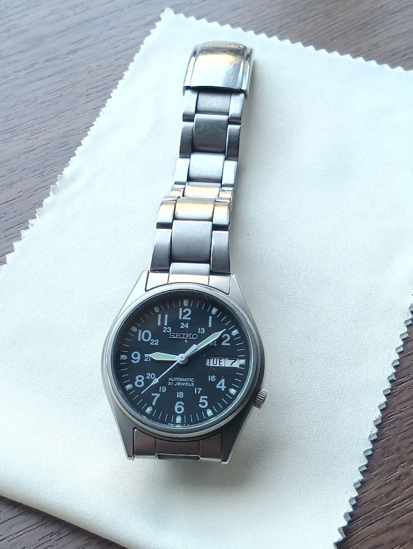 SEIKO Militairy Watch SBTR009 Automatic Men's — Japanese