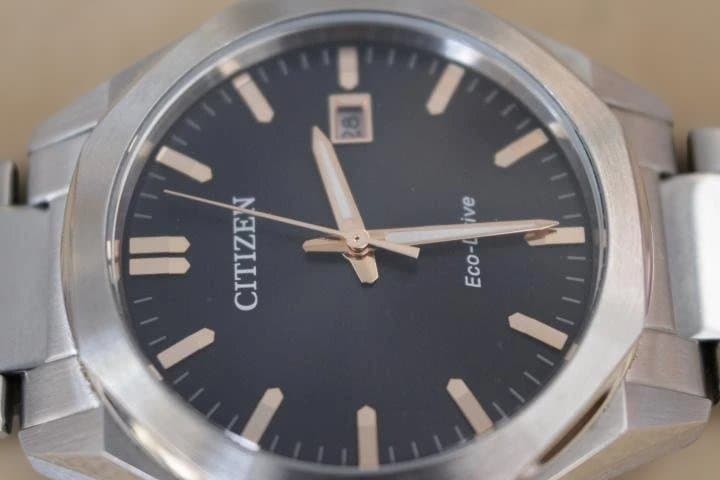 Citizen E168-0BD0 Solar Men's Watch — Japanese