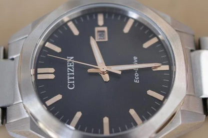 Citizen E168-0BD0 Solar Men's Watch — Japanese