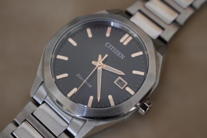 Citizen E168-0BD0 Solar Men's Watch — Japanese
