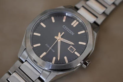 Citizen E168-0BD0 Solar Men's Watch — Japanese