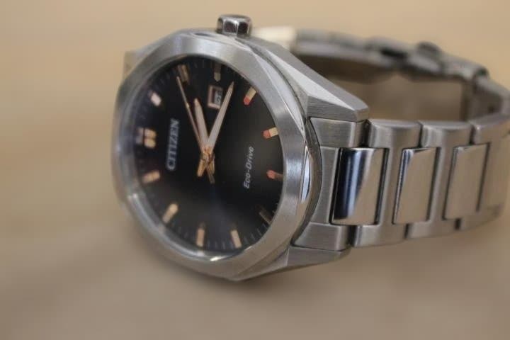 Citizen E168-0BD0 Solar Men's Watch — Japanese