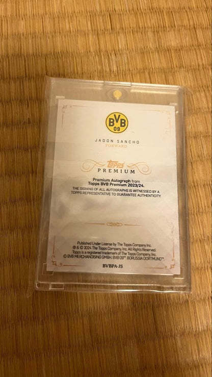 Price without discount Topps Premium JADON SANCHO Auto — Japanese