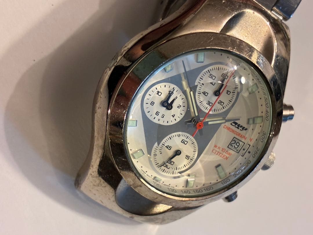 Citizen OXY Chronograph Quartz Men's Watch — Japanese
