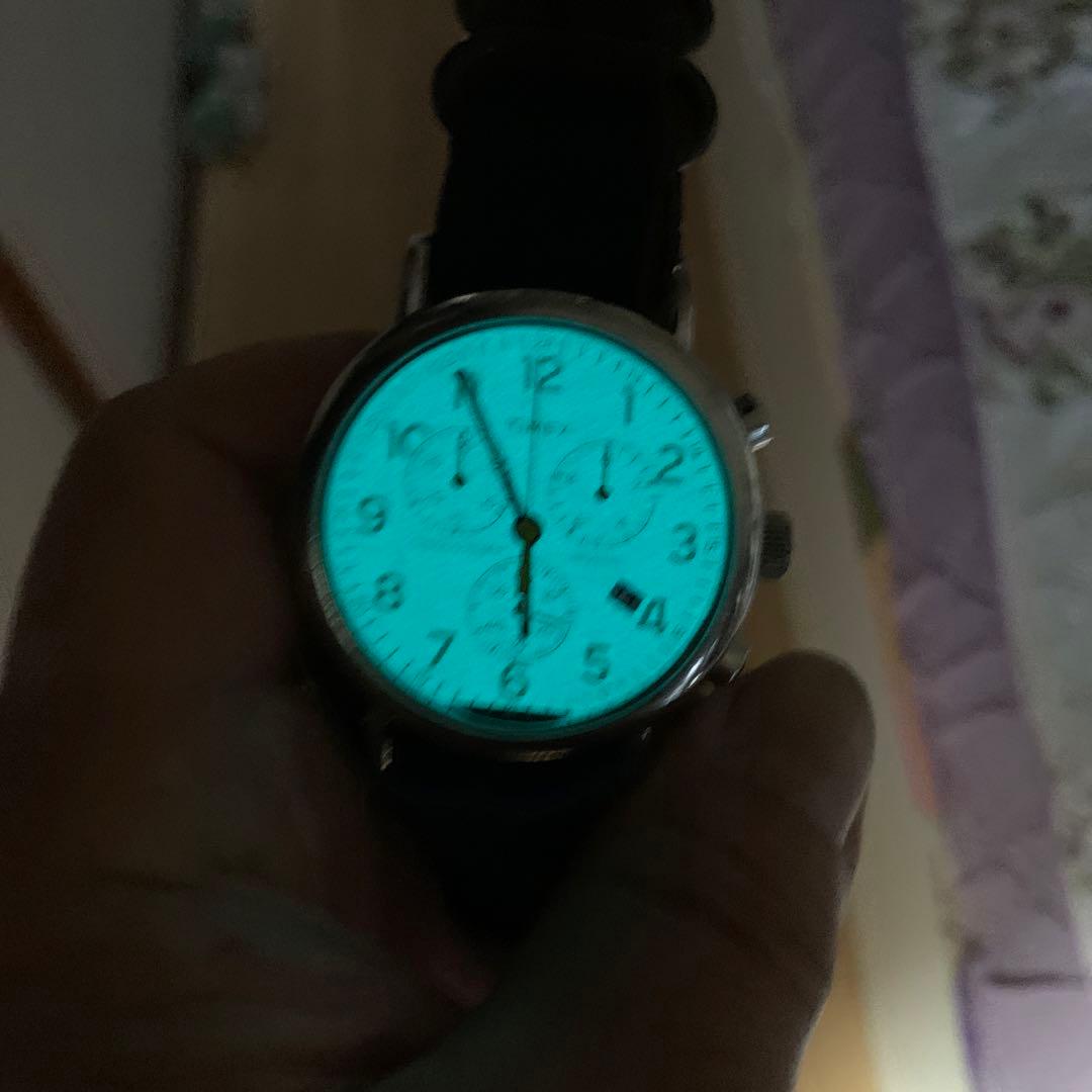 TIMEX Weekender Chronograph INDIGLO Quartz Men's Watch — Japanese