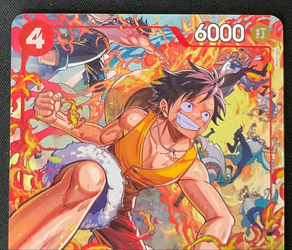 One Piece Monkey D. Luffy SR — Clash of Fate OP16-015 — Japanese