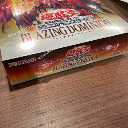 Yu-Gi-Oh Yu-Gi-Oh! OCG Blazing Dominion 1BOX with Shrink Wrap Box — Japanese