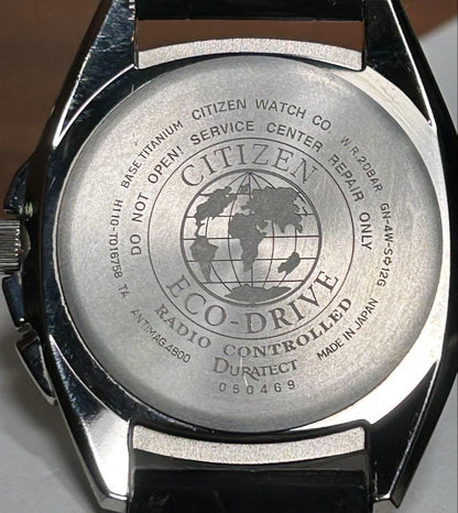 Citizen H110 Solar Men's Watch — Japanese