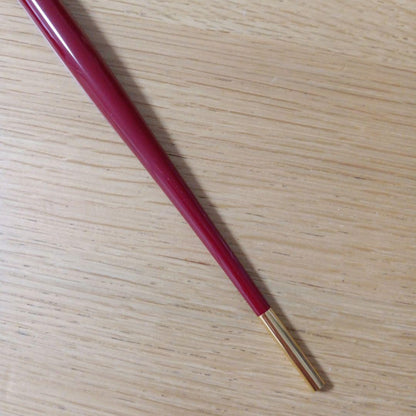 Pilot DPN-200-R-M fountain pen desk pen with medium nib in red color, new and unused