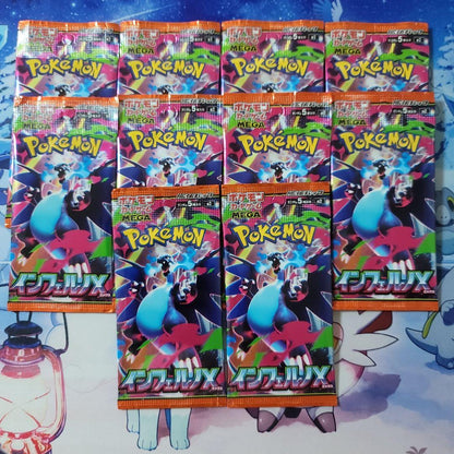 Pokemon Inferno X Munikis Zero Ninja Spiner Pack — Japanese