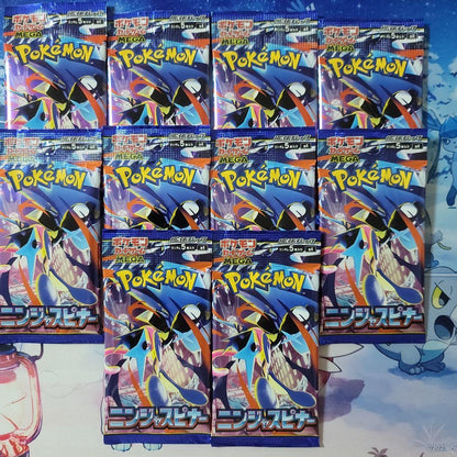 Pokemon Inferno X Munikis Zero Ninja Spiner Pack — Japanese