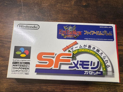 Fire Emblem Thracia 776 for Super Famicom with box and instruction manual