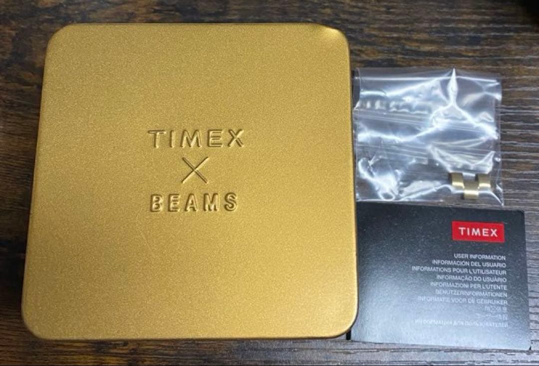 TIMEX × BEAMS CAMPER Quartz Men's Watch — Japanese