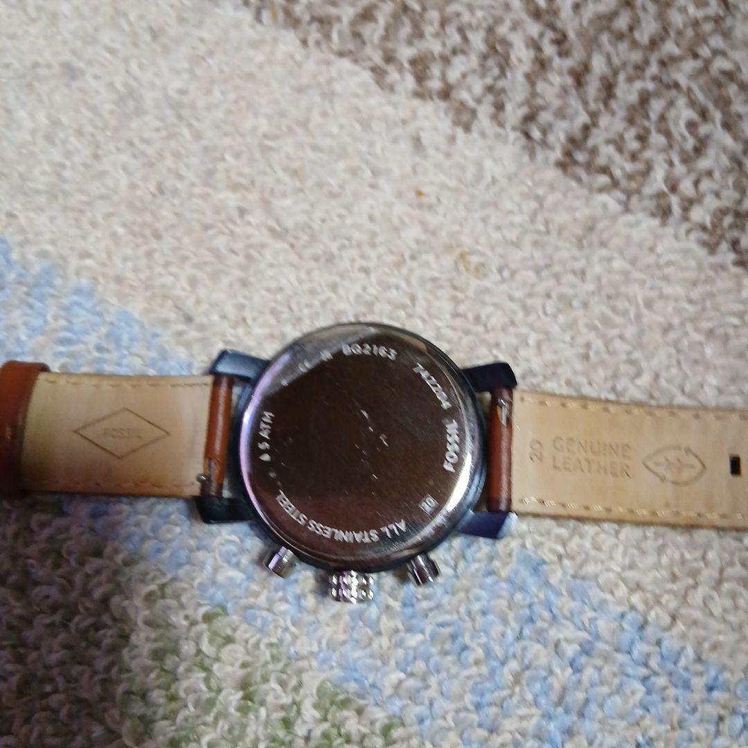 FOSSIL Blue Chronograph Quartz Men's Watch — Japanese