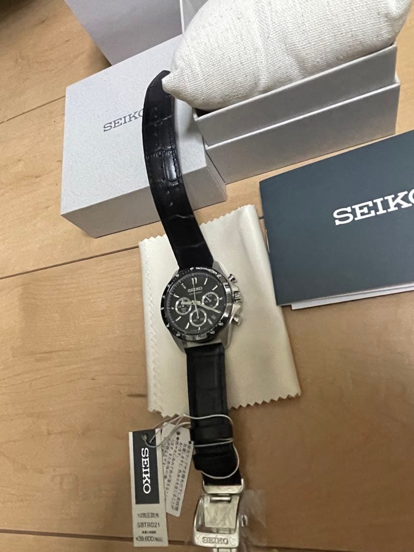 SEIKO SBTR021 Quartz Men's Watch — Japanese