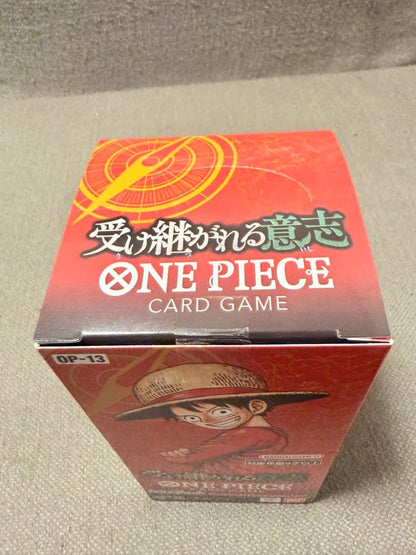 One Piece One Piece Card Game: The Will Passed On Box — Japanese