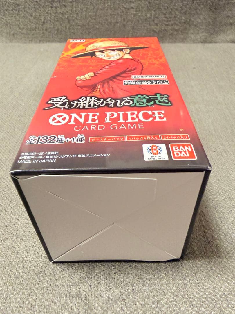 One Piece One Piece Card Game: The Will Passed On Box — Japanese