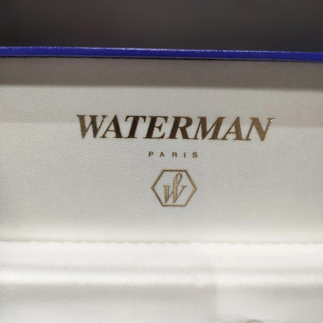 Waterman Hemisphere vintage set in Bordeaux with ballpoint pen, mechanical pencil, and original blue case