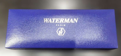 Waterman Hemisphere vintage set in Bordeaux with ballpoint pen, mechanical pencil, and original blue case