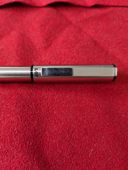PILOT 3-piece silver writing set including ballpoint pen, fountain pen, and mechanical pencil