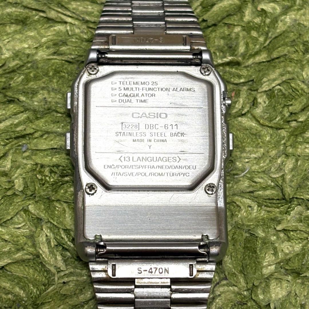 CASIO DBC-611 Quartz Men's Watch — Japanese