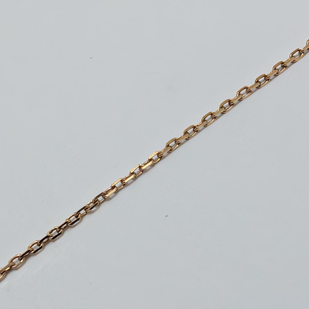 Mikimoto pearl diamond necklace with 7.0mm pearl on 18K yellow gold 40cm chain