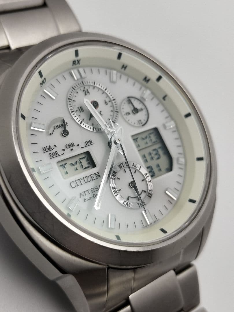 Citizen CB3194-84A Solar Men's Watch — Japanese