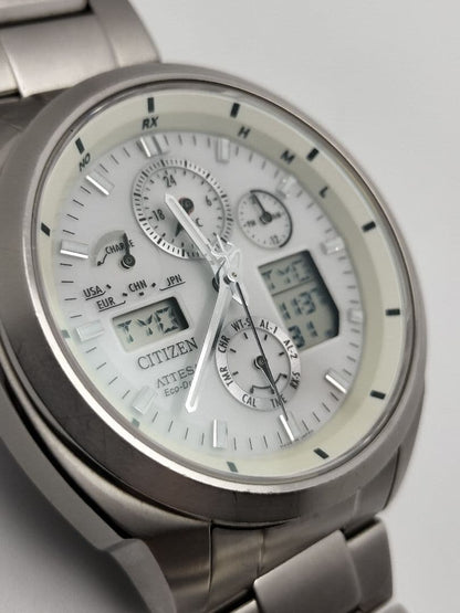 Citizen CB3194-84A Solar Men's Watch — Japanese