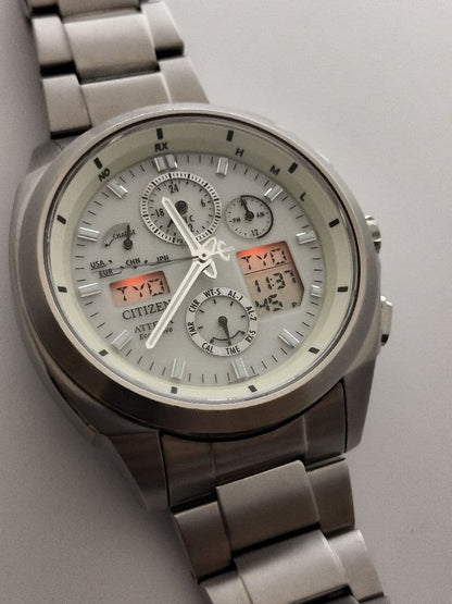 Citizen CB3194-84A Solar Men's Watch — Japanese