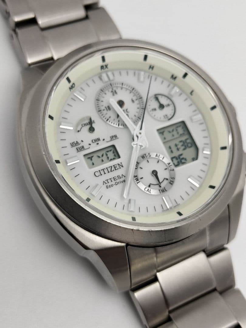 Citizen CB3194-84A Solar Men's Watch — Japanese