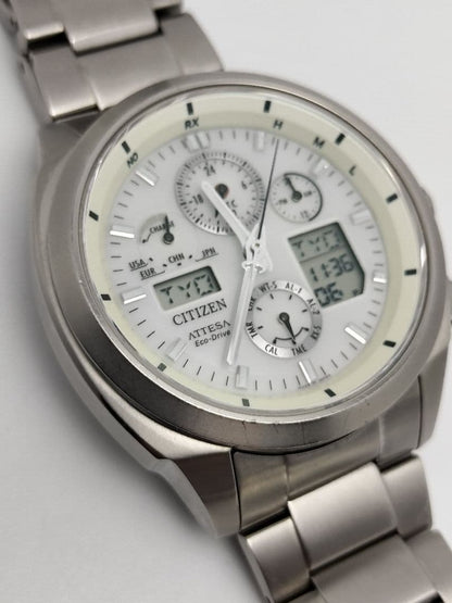 Citizen CB3194-84A Solar Men's Watch — Japanese