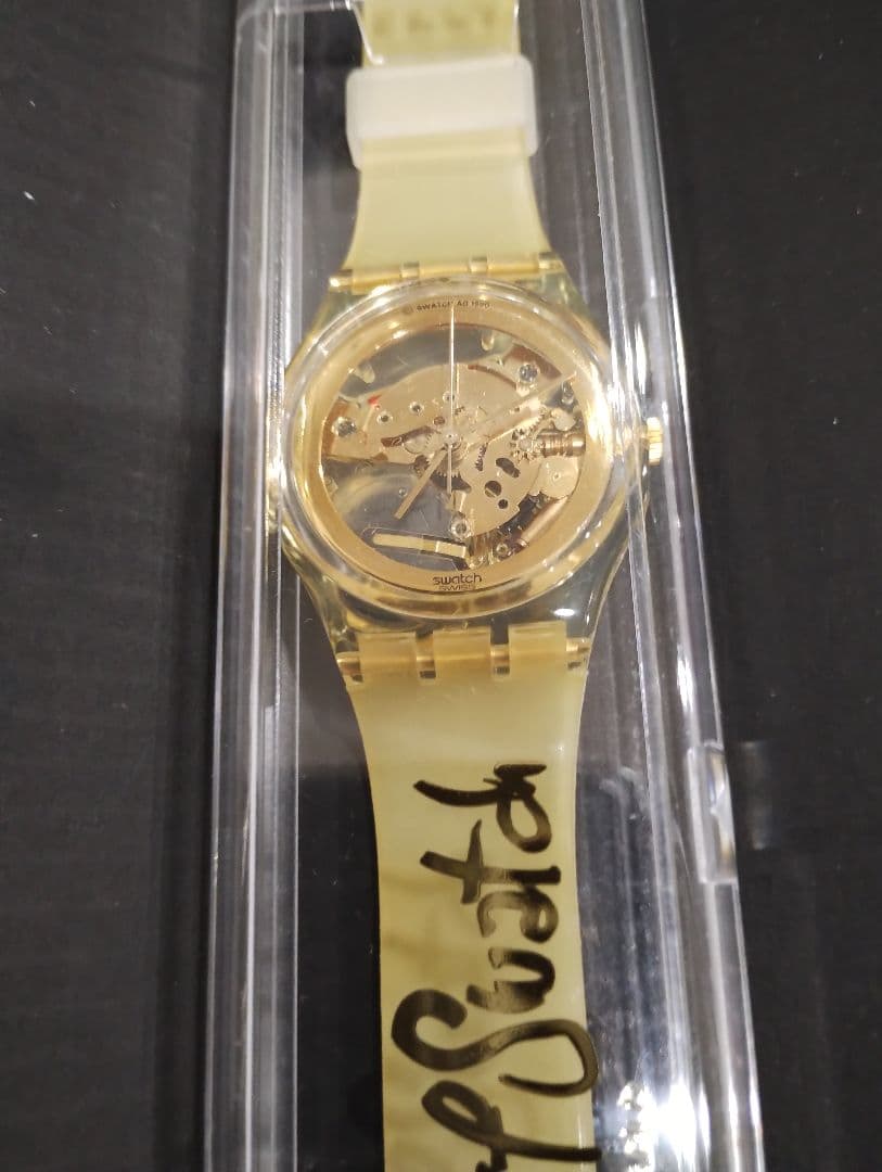 swatch Golden Jelly 1992 Quartz Men's — Japanese