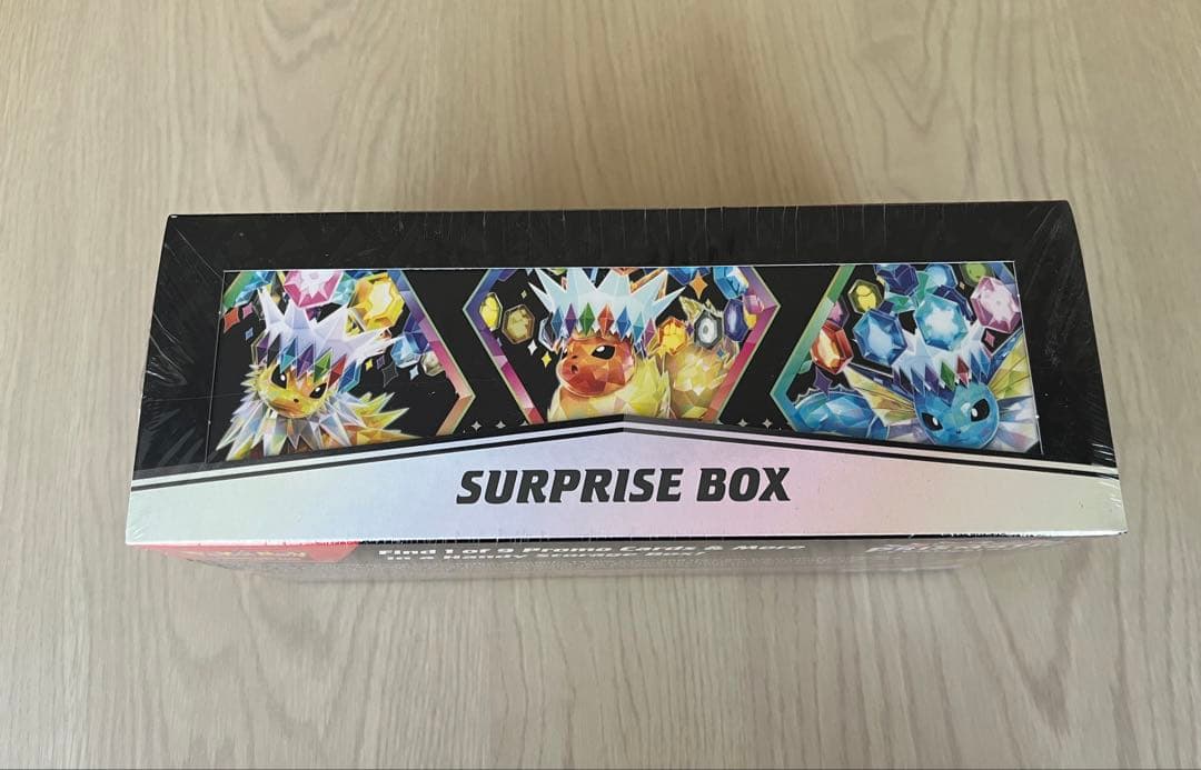 Pokemon Prismatic Evolutions Surprise Box Pokémon Box — Japanese
