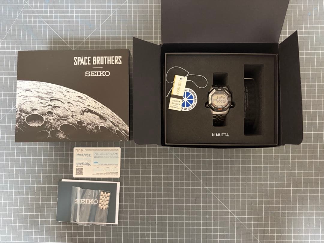 SEIKO N.MUTTA Digital Men's Watch — Japanese