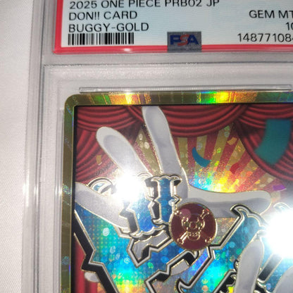 PSA 10 One Piece Buggy — Japanese