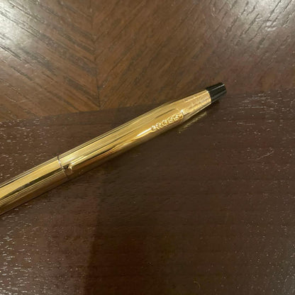 CROSS Classic Century No.49 twist ballpoint pen in sleek black finish with silver accents