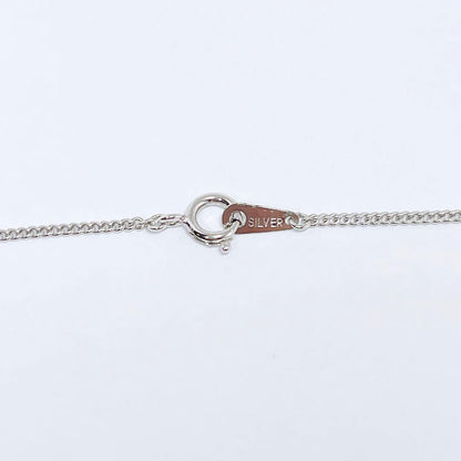 MIKIMOTO genuine 7mm pearl necklace with silver chain 43 cm length elegant jewelry