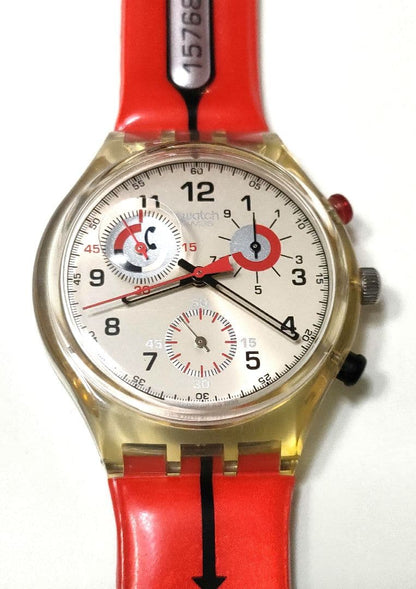 swatch Chrono Time To Call Quartz Men's — Japanese