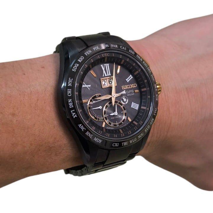 SEIKO SBXB141 Solar Men's Watch — Japanese