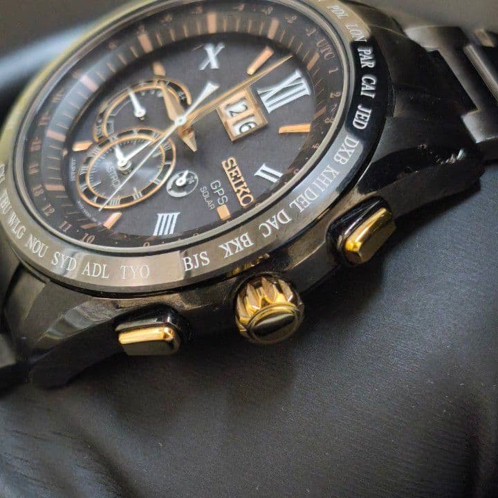 SEIKO SBXB141 Solar Men's Watch — Japanese