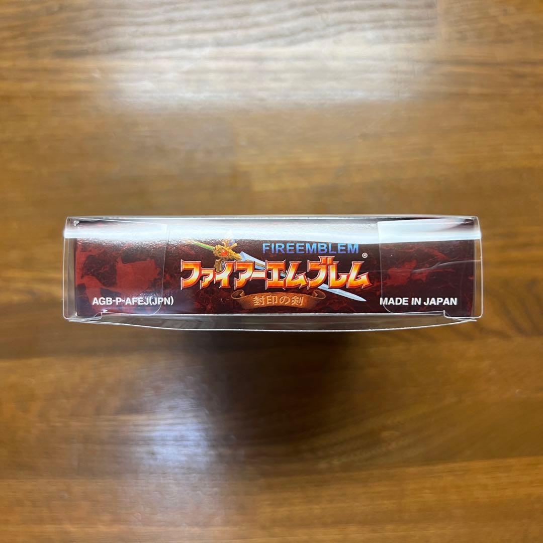 Fire Emblem Sealed Sword Game Boy Advance cartridge with opened box in almost new condition