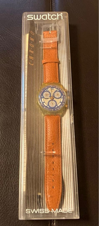 swatch 90s Swatch Chronograph Analog Men's — Japanese
