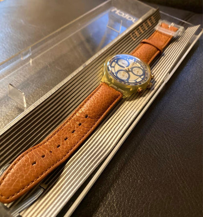 swatch 90s Swatch Chronograph Analog Men's — Japanese