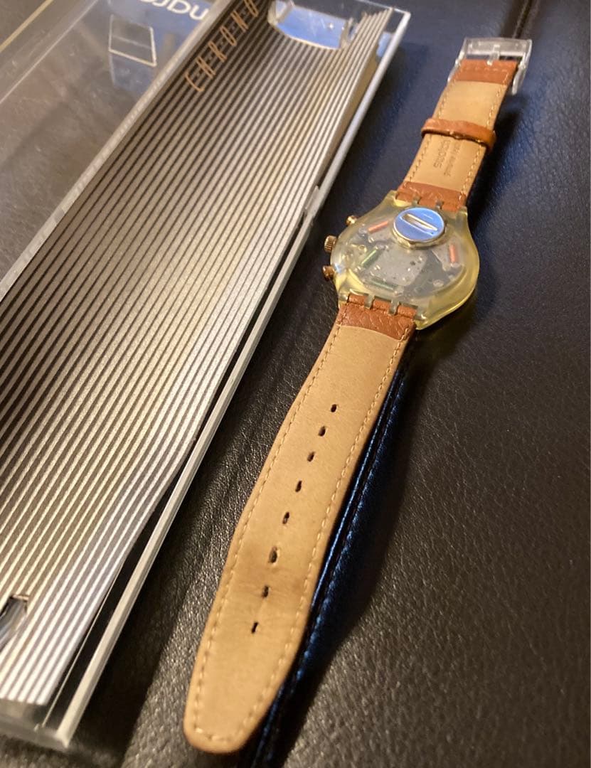 swatch 90s Swatch Chronograph Analog Men's — Japanese