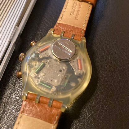 swatch 90s Swatch Chronograph Analog Men's — Japanese