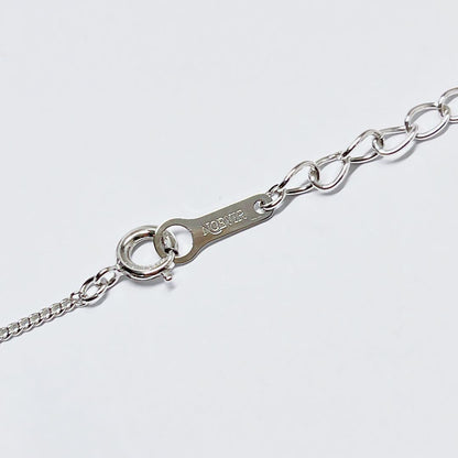 Tasaki Pearl Necklace Noevir featuring 6.7mm pearls on a silver chain 42.5cm long