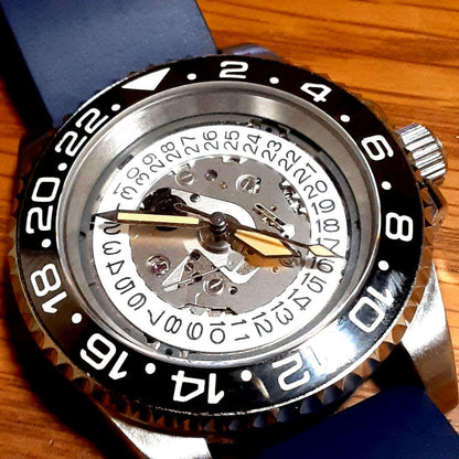 SEIKO 6N43-00H0 Automatic Men's Watch — Japanese