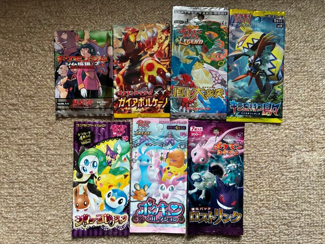 Pokemon Empty Pokémon Card Pack Collection Pack — Japanese
