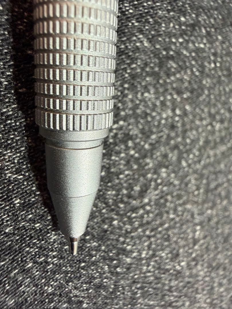PILOT Automac sharp pencil body in black color with silver metallic roulette design