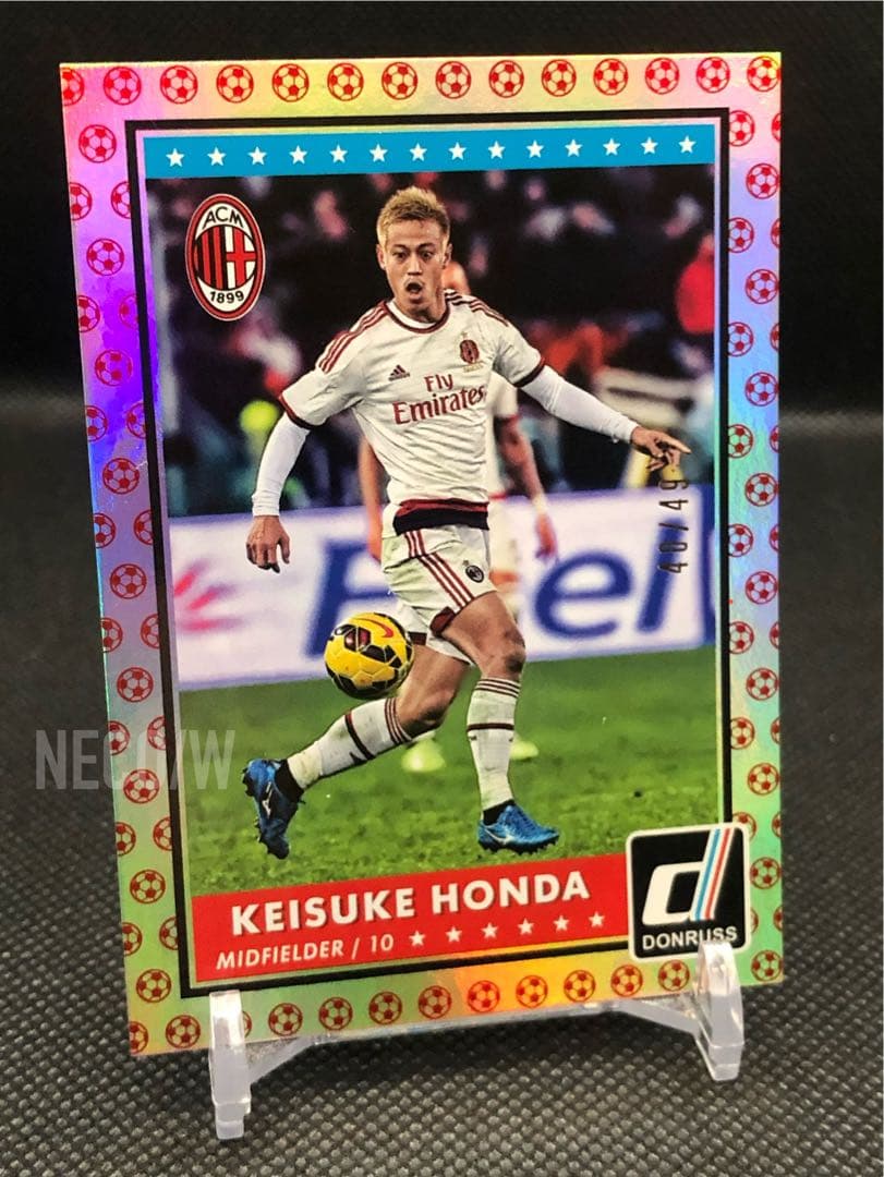 Keisuke Honda 49 Pieces Limited 2015 Milan Panini Donruss Redball — Japanese